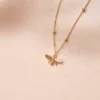 bee halsband närbild